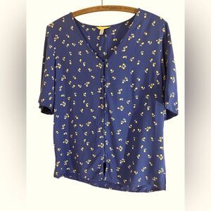 Joules Lemon Top Size Size 6 Fruit Quirky Retro Spring Summer